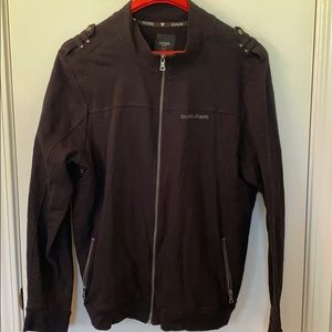 Guess Jeans Men’s Zip Up Sweater - XL